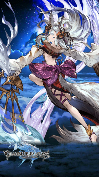 Woman white hair white dress 3 - du qiong free wallpaper for mobile