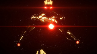 Robot red light chest arms - leg free wallpaper