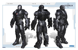 Robot suit armor game character - concept design art free wallpaper for desktop