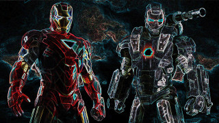 Iron man suits artistic photo - this artistic photo free wallpaper