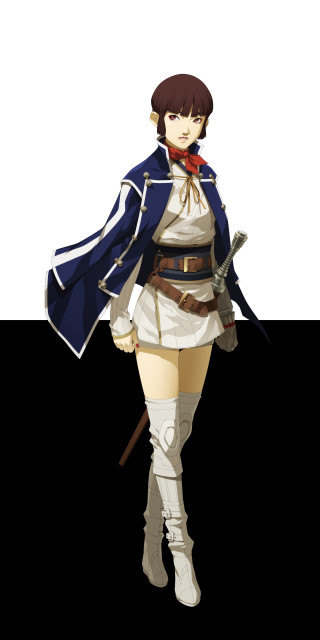 Chizuko yoshida blue coat sword - chizuko yoshida free wallpaper for mobile