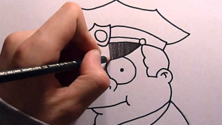 Person drawing cartoon character paper - ross free wallpaper