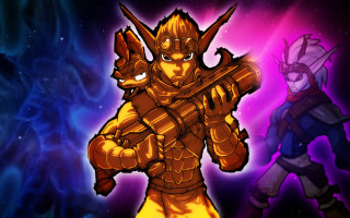 Cartoon character gun background purple - cedric seaut keos masons free wallpaper