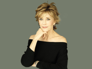 Constance copeman blonde portrait jewelry - a black top free wallpaper for desktop