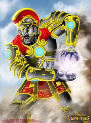 Man in armor holding ball - a ball free wallpaper for mobile