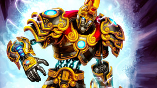 Cartoon character large arm helmet - a large metal object free wallpaper for desktop