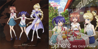 Anime girls food table sphere - my free wallpaper