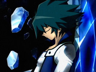 Green hair man ice crystals - green hair free wallpaper for desktop