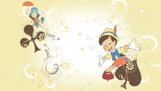 Cartoon character horse kite flying - free happy birthday wallpaper for desktop