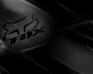 Black white fox logo car - rtx free wallpaper for desktop