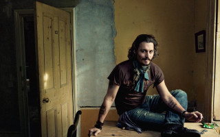 Man sitting table room door - a table in a room free wallpaper