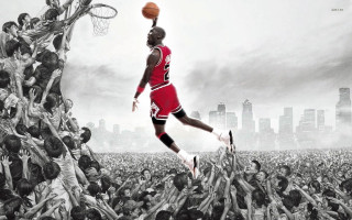 Man red jersey basketball crowd 3 - a red jersey free wallpaper