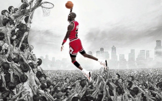 Man red jersey basketball crowd 2 - a red jersey free wallpaper