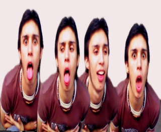 Funny face tongue out expressions - tongue free wallpaper