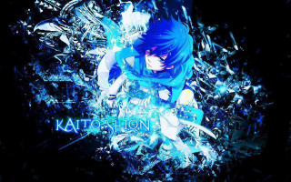 Blue hair anime shattered glass - blue hair free wallpaper for desktop