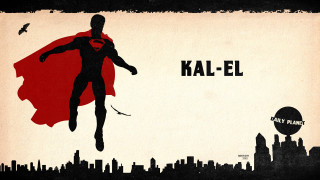 Man red cape flying city - adam dario keel free wallpaper