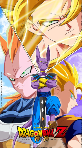 Dragon ball movie poster characters - the background and a sky background free wallpaper for mobile