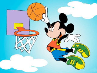 Mickey mouse basketball sunny day - basketball free wallpaper