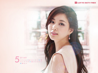 Woman longhair whiteDress pinkBackground whiteBackground - chen jiru free wallpaper for desktop