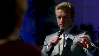 Man suit speaking microphone woman - david brewster free wallpaper