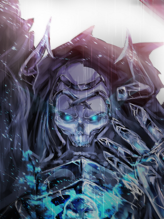 Demonic man sword skull red - demonic free wallpaper for mobile