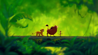 Lion king simba green background - primitivism free wallpaper