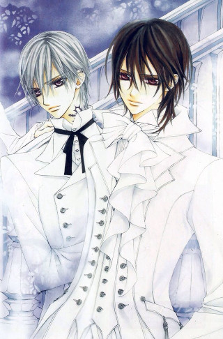 Anime characters white outfits black 2 - a black tie free wallpaper for mobile