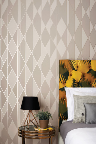 Bed lamp wall pattern plant - free abstract wallpaper for mobile