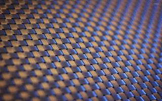 Blue brown woven material closeup - material free wallpaper