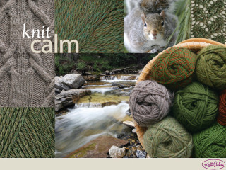 Squirrel yarn balls collage basket - a collage of photos free wallpaper