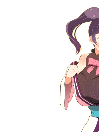 Woman ponytail bow tie hands - her hip free wallpaper for mobile