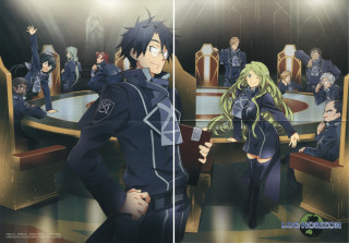 Anime couple table woman blue - a couple of anime characters free wallpaper