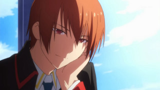 Red haired man black jacket 4 - a black jacket free wallpaper for desktop