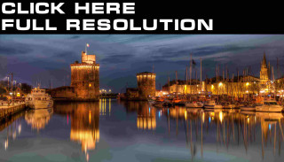 Harbor boats buildings click here - 8k resolution free wallpaper