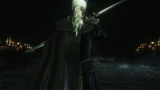 Man black dress sword dark - bloodborne free wallpaper