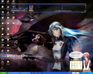 Anime cartoon desktop computer screen - a desktop computer screen free wallpaper