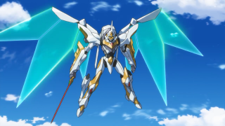 Pretty anime character flying sword - pretty free wallpaper