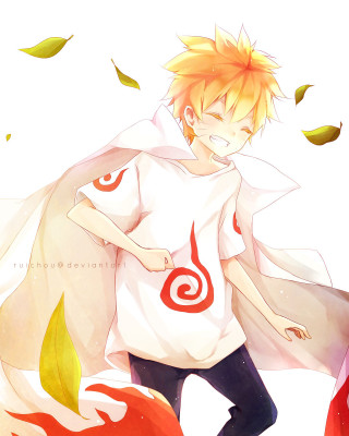 Blonde man white shirt red - free autumn wallpaper for mobile