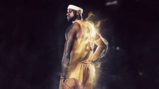 Man yellow uniform holding basketball - a basketball free wallpaper