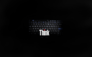 Black background think word red - a red heart free wallpaper