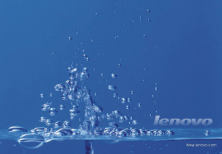 Blue background water bubbles white - free rain wallpaper for desktop