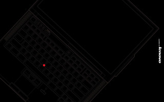 Computer keyboard red dot side - a red dot free wallpaper