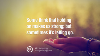 Holding small bird quote image - strong free wallpaper