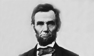 Abraham lincoln black and white - a beard and a suit free wallpaper