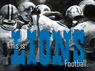 Football players group lions blue - a group of football players free wallpaper
