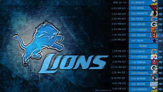 Detroit lions wallpaper logo blue - official medium free wallpaper