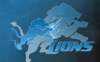 Lions logo lion back lion - official medium free wallpaper