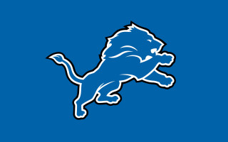 Blue detroit lions logo background - bill lewis free wallpaper for desktop
