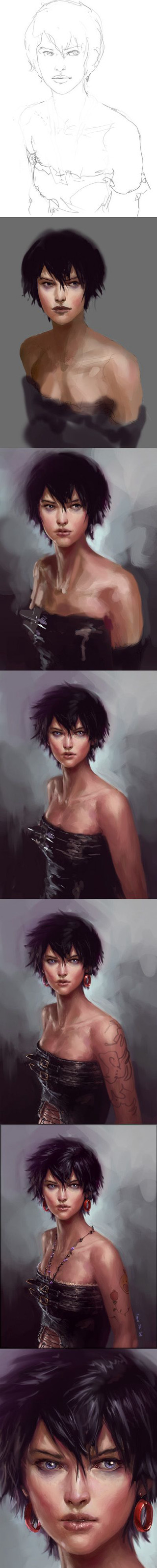 Woman water reflection series images - charlie bowater free wallpaper