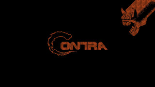 Black background red orange logo - conroy maddox free wallpaper